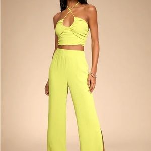 NWT LULUS Follow the Breeze Set